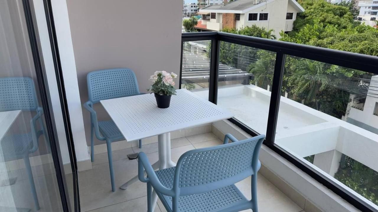 Bello Apartamento En Evaristo Morales, 1 Br Apartment Santo Domingo Luaran gambar